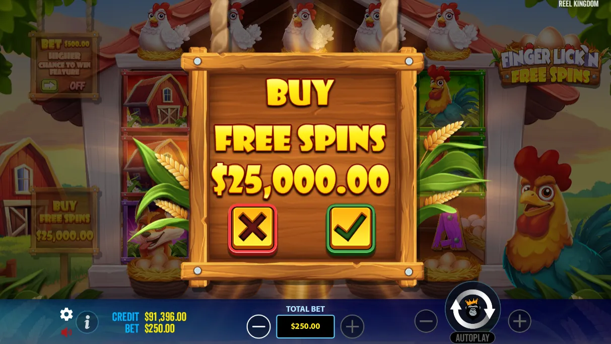 Finger Lick'n Free Spins demo